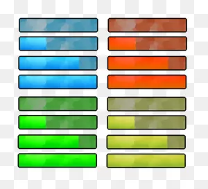 Video Game Health Bar Png - Games Bar Png Clipart - Full Size ClipartFlare.com 