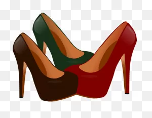 Heels Shoes Red - Free Vector Graphic On ClipartFlare