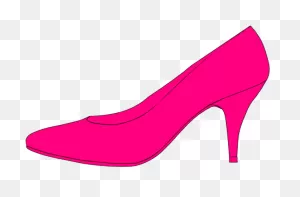 Heels Clipart Cinderella Slipper - Cartoon High Heel Shoes | Full ClipartFlare.com 