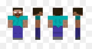 Clip Art Minecraft Pe Herobrine Skin - Clip Art Minecraft Pe ClipartFlare.com 