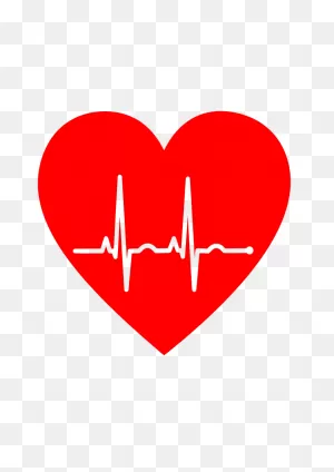 Heart Beat Wave Pulse Rate Free PNG-WebP File - PNG-WebPheart ClipartFlare.com