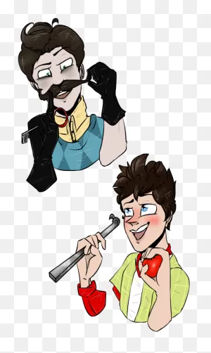 Hello Neighbor By Tigerheartthedeputy - Neighbour X Player Yaoi ClipartFlare.com 