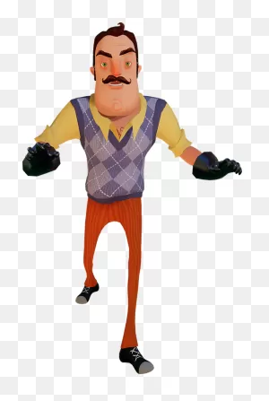 Hello Neighbor , Png Download - Cartoon Clipart - Large Size Png ClipartFlare.com 