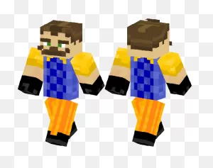 Hello Neighbor | Minecraft Skin | Minecraft Hub