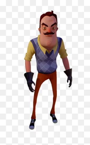 The Neighbor (Canon, Hello Neighbor) | Character Stats And ClipartFlare.com 