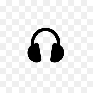 Free Vector Headphones Icon - ClipartFlare