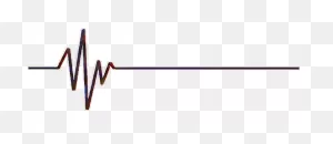 Heartbeat Line Stickers Decoration - Heartbeat Line Clipart ClipartFlare.com 