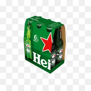 Heineken 6 Pack - Dutch Pale Lager Beer - 330Ml