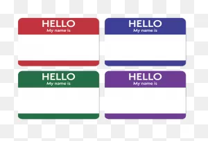 Hello My Name Is Png - Name Tag For Students Clipart - Large Size ClipartFlare.com 