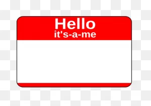 Hello My Name Is Label Template - Ythoreccio
