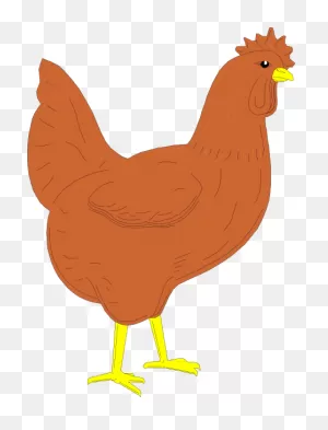 Cheap Chicken Clipart - Brown Hen Clipart | Full Size Png Download ClipartFlare.com 