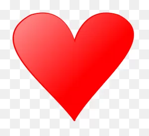 Clipart - Card Symbols - Heart - Playing Card Heart Symbol - Png ClipartFlare.com 