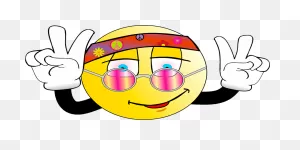 Smiley Hippie Clipart. Free Download Transparent .png | ClipartFlare
