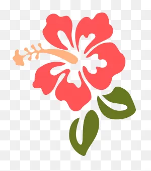 Hibiscus Flower Flora Plant Clipart - Hibiscus Clipart Flowers ClipartFlare.com 