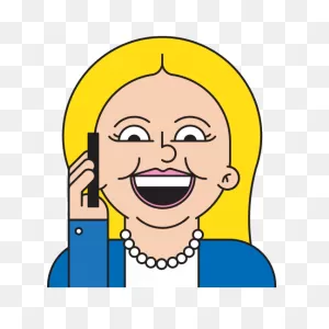 Hillary Clinton Just Got Her Very Own Emoji Keyboard, The Hillmoji ClipartFlare.com 