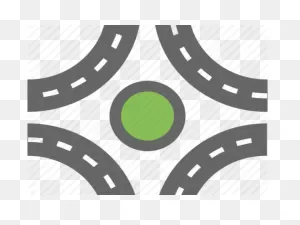 Highway Clipart Circle Road - Icon - Png Download - Full Size ClipartFlare.com 