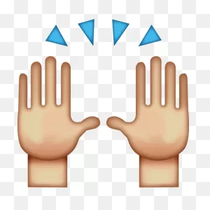 Download High Five Emoji Icon | Emoji Island
