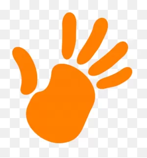 Handprint Clipart High Five - Clipart Five Hand | Full Size Png ClipartFlare.com 