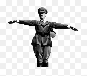 Hitler Salute No Background Clipart , Png Download - Adolf Hitler ClipartFlare.com 