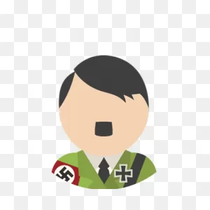 Transparent Hitler Emoji Clipart - Full Size Clipart (#2845573 ClipartFlare.com 