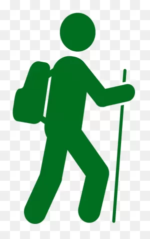 Hiker Clipart - Full Size Clipart (#2870553) - ClipartFlare