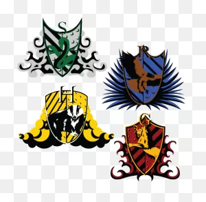 Clip Art Transparent Stock Hogwarts House Crests By - Harry Potter ClipartFlare.com 