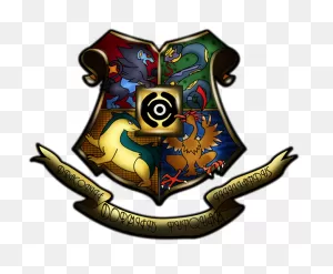 Hogwarts Shield Crest By Gb Of Bs - Hogwarts Logo Pokemon ClipartFlare.com 