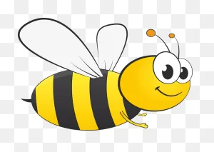 Clipart Of Honey, Bee And Busy - Bee Clipart Transparent ClipartFlare.com 