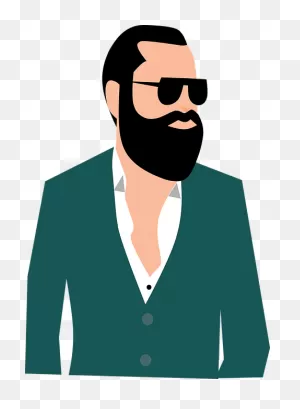 Download Graphic Black And White Stock Beard Clipart Man Model ClipartFlare.com 