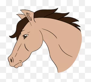 Horse Head Cartoon - Cartoon Horse Head Drawing Clipart - Full ClipartFlare.com 