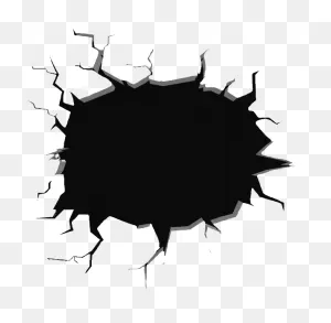 Download Hole Cracked Cracking Cracks Ground Overlay - Hole In A ClipartFlare.com 