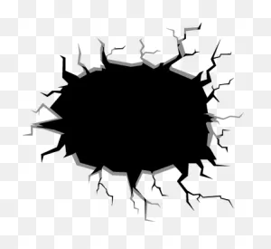 Hole In The Wall Sticker