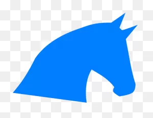 Arabian Horse Fjord Horse Horse Head Mask Clip Art - Blue Horse ClipartFlare.com 