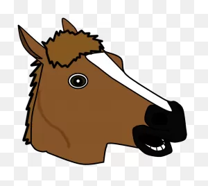 Horse Head Mask Vector - Horse Head Mask Clipart | Full Size Png ClipartFlare.com 