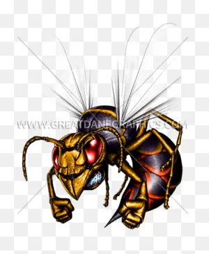 Hornet | Production Ready Artwork For T-Shirt Printing