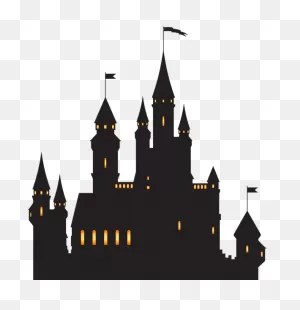 Castle Silhouette Png Clip Ar | Castle Silhouette, Hogwarts Castle ClipartFlare.com 