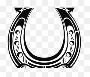 Drawn Horseshoe Transparent Background - Horseshoe Clipart ClipartFlare.com 