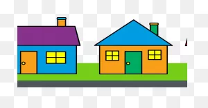 Download House In Row S Clipart House Clip Art House - Kutcha ClipartFlare.com 