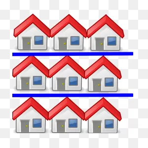 Free Clipart: 9 Houses | Caitmall
