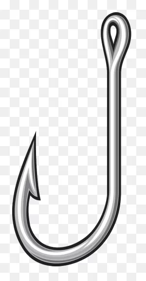 Download Hd Transparent Background Fish Hook Clip Art Transparent ClipartFlare.com 