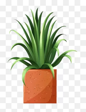 Clip Art Of Beautiful Plants For The Spring Garden - House Plant ClipartFlare.com 