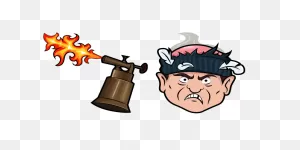 Home Alone Harry And Gasoline Blow Torch Cursor – Custom Cursor