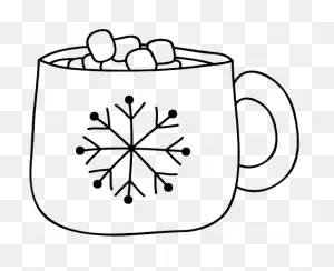 Hot Cocoa Doodle Template 001 | Hot Chocolate Art, Hot Cocoa, Hot ClipartFlare.com 