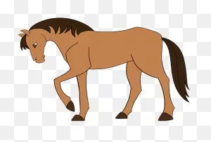 How To Draw A Simple Horse - Simple Picture Of Horse Clipart ClipartFlare.com 