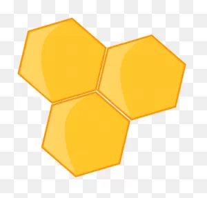 Honey Bee Honeycomb Clip Art - Clip Art Honey Comb - Png Download ClipartFlare.com 
