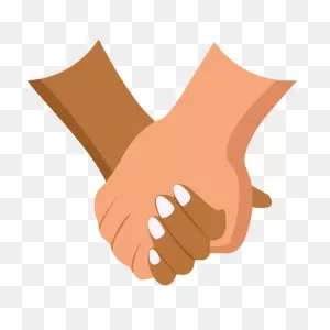 Holding Hands Drawing | Free PNG-WebP