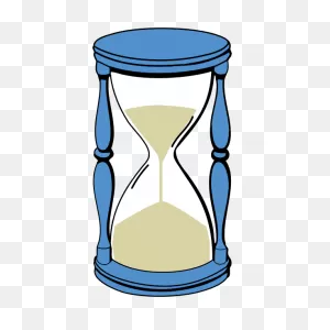 Sand Hourglass Vector Image | Free PNG-WebP