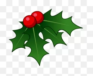 Common Holly Christmas Clip Art - Christmas Png Download - 627*517 ClipartFlare.com 