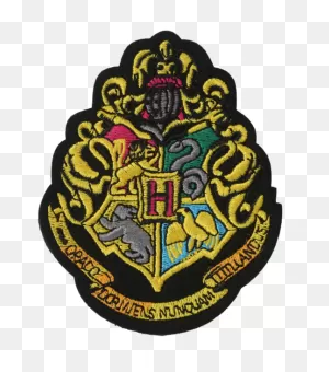 Hogwarts Crest Embroidered Patch