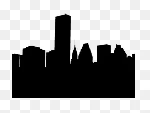Skyscraper Clipart Houston - City Silhouette - Png Download - Full ClipartFlare.com 